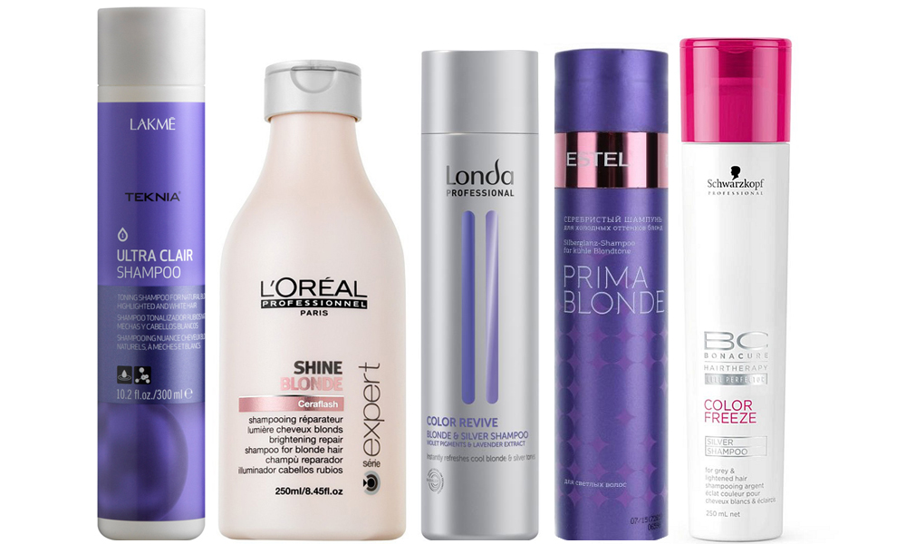 2. Фиолетовый шампунь L'Oreal Professionnel Shine Blonde, 250 мл. 