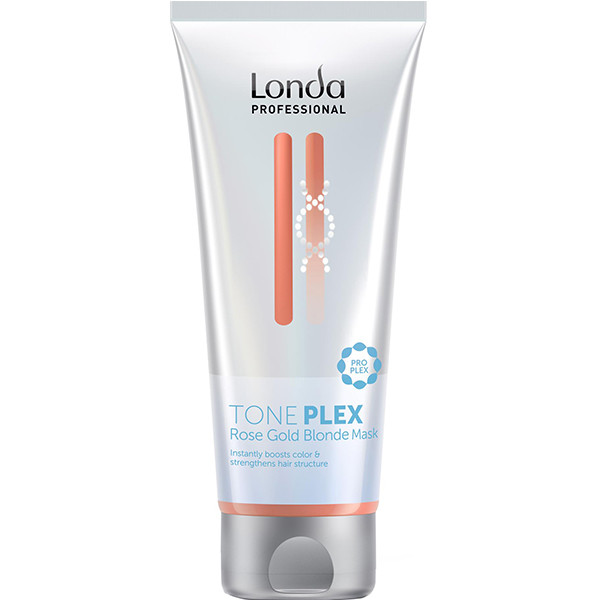 Маска Londa Professional Toneplex Rose Gold Blonde, золотисто-розовый блонд, 200 мл купить в интернет-магазине - цена 1383 руб.