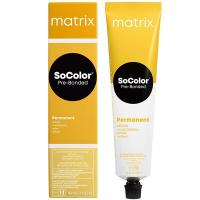 Крем-краска Matrix SoColor Pre-Bonded 6VR темный блондин перламутрово-красный, 90 мл