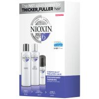 Набор Nioxin Система 6 для химически обработанных истонченных волос, 150 мл + 150 мл + 40 мл