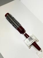 Щетка Acca Kappa Basic пластиковая для волос, бордовая, в пластиковом блистере, 25 мм