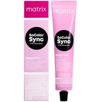 Крем-краска Matrix SoColor Sync Pre-Bonded 4T шатен титановый, 90 мл