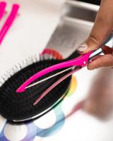 Зажимы Framar Super Sectioners Clips с эластичной вставкой, фуксия, 4 шт