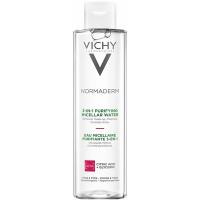 Лосьон мицеллярный Vichy Normaderm 3 в 1 для снятия макияжа и очищения жирной и проблемной кожи, 200 мл
