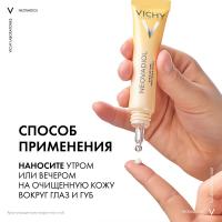 Крем-уход Vichy Neovadiol для кожи вокруг глаз и губ в период менопаузы, 15 мл