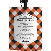 Маска Davines The Circle Chronicles The Quick Fix Circle для мгновенного увлажнения и разглаживания структуры волос, 50 мл