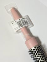 Щетка Acca Kappa Wavy конусообразная для волос, розовая, в пластиковом блистере, 30 мм