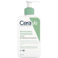 Гель очищающий CeraVe для нормальной и жирной кожи лица и тела, 236 мл