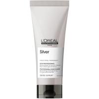 Уход смываемый L'Oreal Professionnel Serie Expert Silver для нейтрализации желтизны осветленных и седых волос, 200 мл