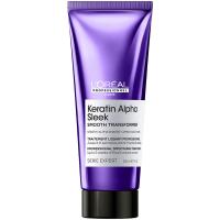 Уход разглаживающий L'Oreal Professionnel Serie Expert Keratin Alpha Sleek для непослушных и пористых волос, 200 мл