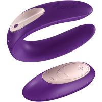 Вибратор для пар Satisfyer Double Plus Remote