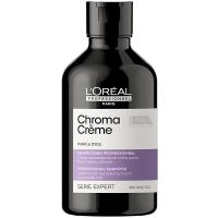 Шампунь-крем L'Oreal Professionnel Serie Expert Chroma Creme с фиолетовым пигментом для нейтрализации желтизны, 300 мл