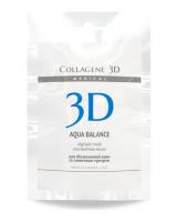 Альгинатная маска Medical Collagene 3D Aqua Balance для лица и тела с гиалуроновой кислотой, 30 г