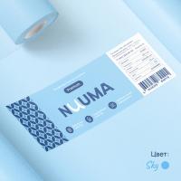 Простыня одноразовая Nuuma Premium Sky голубая, 80 х 200 см, 1 рулон, 75 шт