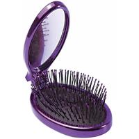 Мини-щетка раскладная Wet Brush Mini Pop And Go для спутанных волос, фиолетовая