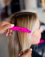 Зажимы Framar Gator Grips Сlips с прорезиненным покрытием, фуксия, 4 шт