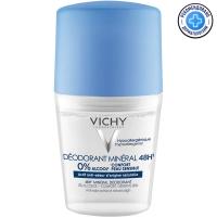 Дезодорант шариковый Vichy минеральный без солей алюминия, 50 мл