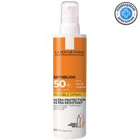 Спрей солнцезащитный La Roche-Posay Anthelios SPF 50+ невидимый для лица и тела, 200 мл