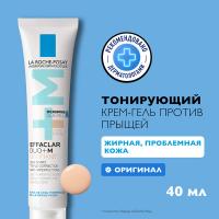 Крем-гель La Roche-Posay Effaclar Duo+М тонирующий тройной корректирующий для проблемной кожи, 40 мл