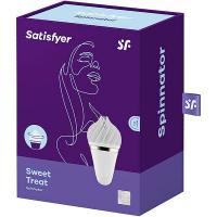 Стимулятор клитора Satisfyer Sweet Treat White/Gold