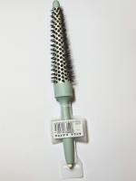 Щетка Acca Kappa Wavy конусообразная для волос, зеленая, в пластиковом блистере, 30 мм