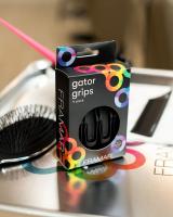 Зажим Framar с прорезиненным покрытием, черный, 4 шт.