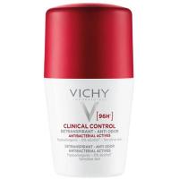 Дезодорант-антиперспирант шариковый Vichy Clinical Control против избыточного потоотделения, 50 мл