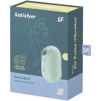 Стимулятор клиторальный Satisfyer Pro To Go 2 Mint с вибрацией