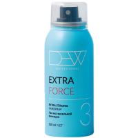 Лак Dew Professional Extra Force 15 в 1 экстрасильной фиксации для волос, 100 мл