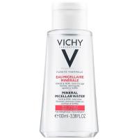 Вода мицеллярная Vichy Purete Thermale с минералами для чувствительной кожи, 100 мл