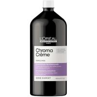 Шампунь-крем L'Oreal Professionnel Serie Expert Chroma Creme с фиолетовым пигментом для нейтрализации желтизны, 1500 мл
