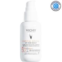 Флюид солнцезащитный Vichy Capital Soleil UV-Age Daily SPF 50+ для лица, 40 мл