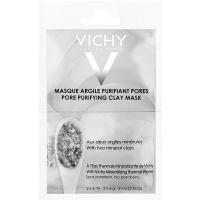 Маска минеральная Vichy Masques очищающая поры, с глиной, саше, 2 x 6 мл