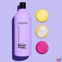 Шампунь-индикатор Matrix Total Results Unbreak My Blonde Bleach Finder для проявления остатков порошка, 1000 мл