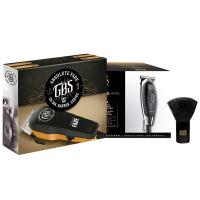Набор Ga.Ma для стрижки волос, машинка Absolute Fade + триммер GT1200 – HF + кисть-сметка