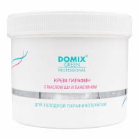 Крем-парафин Domix Green Professional с маслом ши и ланолином для кожи рук и ног, 500 мл