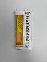 Щетка Janeke Superbrush для волос, флуоресцентно-желтая