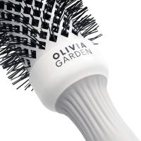 Термобрашинг Olivia Garden Expert Blowout Shine White & Grey ID2006 для волос, 55 мм