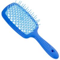Щетка Janeke Superbrush для волос, сине-бирюзовая