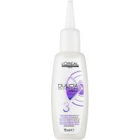 Лосьон L'Oreal Professionnel Dulcia Advanced 3 для химической завивки сильно чувствительных волос, 75 мл