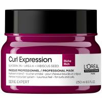 Маска интенсивно увлажняющая L'Oreal Professionnel Serie Expert Curl Expression Rich для всех типов кудрявых волос, 250 мл