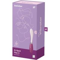 Вибратор Satisfyer G-Spot Flex 3 Red для точки G и вибратор-кролик в одном устройстве