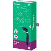 Вибратор многофункциональный Satisfyer Endless Fun, синий