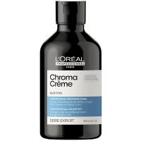 Шампунь-крем L'Oreal Professionnel Serie Expert Chroma Creme с синим пигментом для нейтрализации оранжевого оттенка, 300 мл