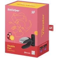 Вибратор для пар Satisfyer Double Fun Connect App Black