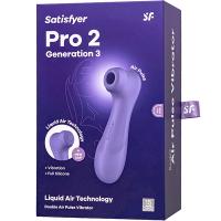 Стимулятор клитора Satisfyer Pro 2 Generation 3 Lilac с вибрацией
