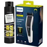 Набор Philips + Concept Fusion, машинка для стрижки волос HC5610/15 + гель-шампунь Clean Relax, 500 мл