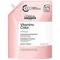 Шампунь L'Oreal Professionnel Serie Expert Vitamino Color для окрашенных волос, рефил, 1500 мл