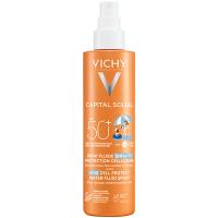 Спрей солнцезащитный Vichy Capital Soleil SPF 50+ легкий водостойкий для детей, 200 мл