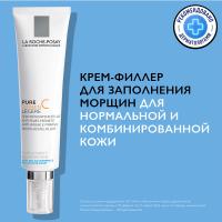 Крем-филлер La Roche-Posay Pure Vitamin C для заполнения морщин для нормальной и комбинированной кожи, 40 мл